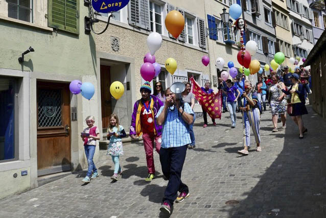 lachparade zuerich 2018 habluetzel