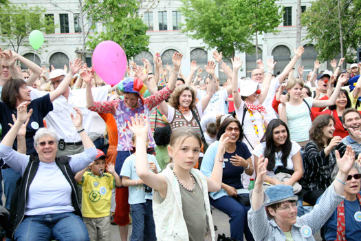Weltlachtag Lachparade Zürich
